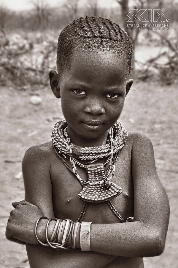 Omangete - Himba jongen  Stefan Cruysberghs